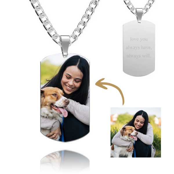 Custom Photo Necklace