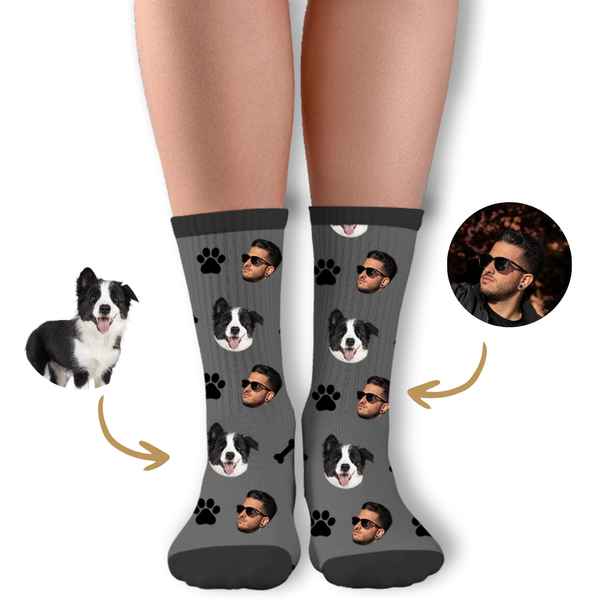 Custom Pet Socks from Photo