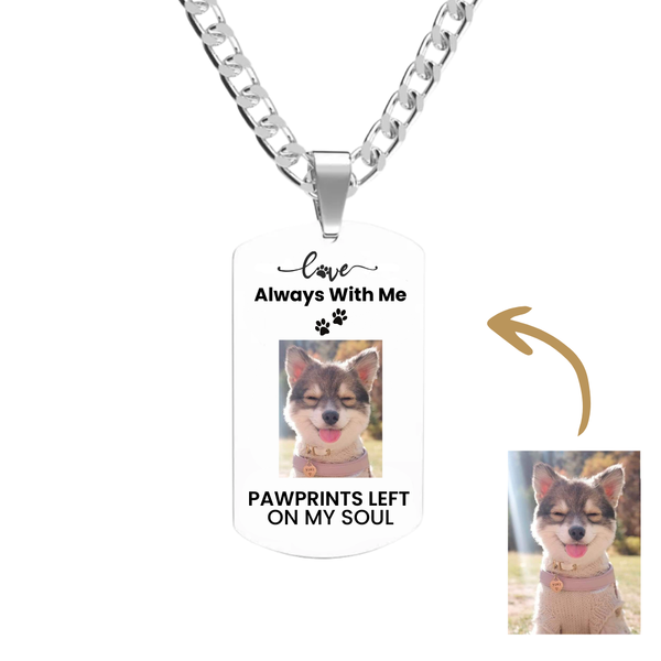 Custom Pet Photo Necklace