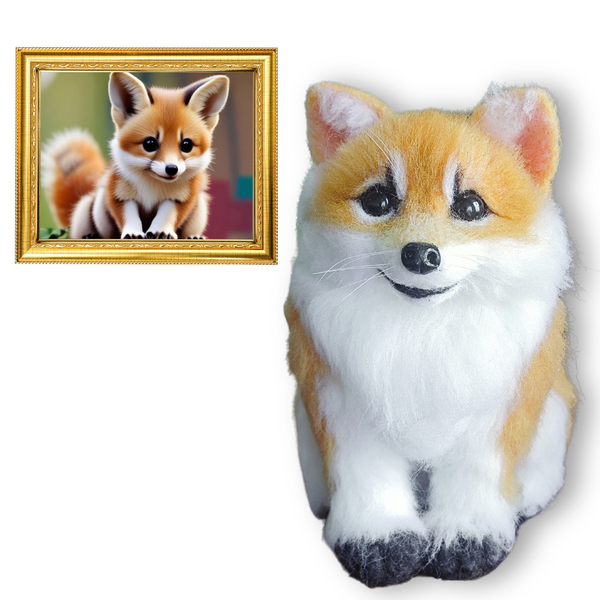 Felted pet art