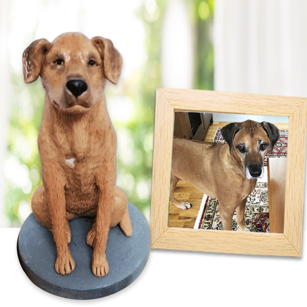 3. Myminipets Personalized Dog Cake Topper from Picture