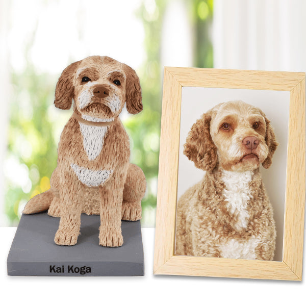 2. Myminipets Customized Bobblehead for Dog Lover