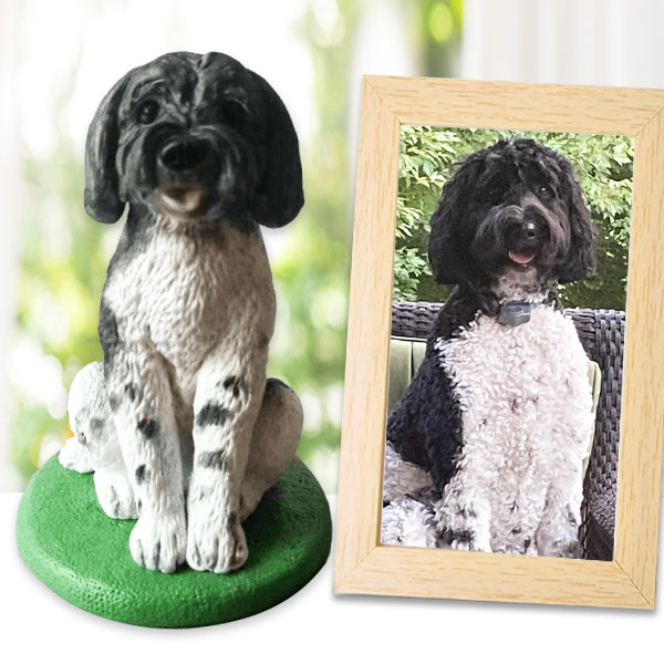 1. Custom Dog Bobblehead from Picture