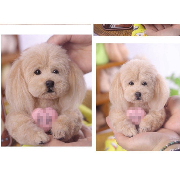 Myminipets Custom Dog Felt Stuffed Plush