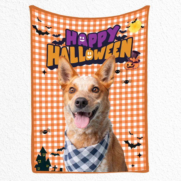 Halloween Custom Pet Blanket