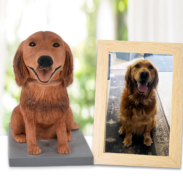 Custom Golden Retriever Bobblehead