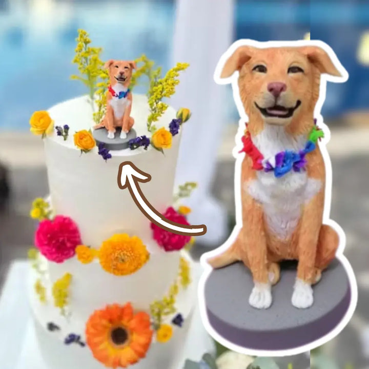 Custom Dog Cake Topper
