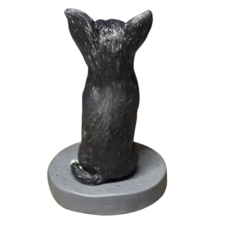 custom dog bobblehead cake topper