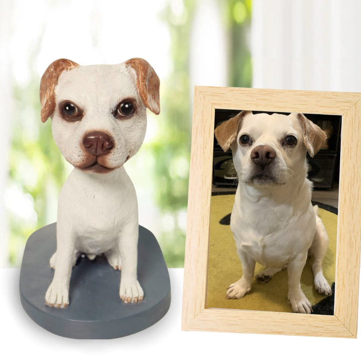 Custom Pet Bobblehead, Dog Wedding Cake Topper