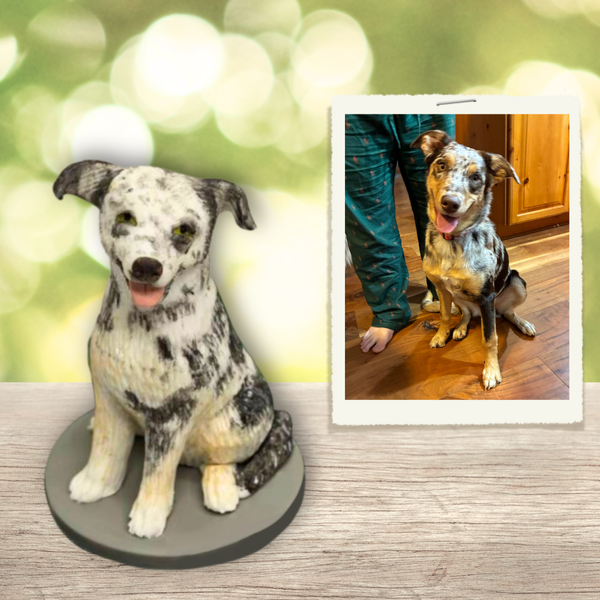 Custom Dog Bobblehead Figurine, Ideal for Pet Memorials, Gifts for Pet Lovers and Owners