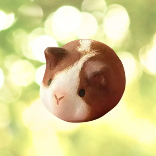 Custom Hamster Bobblehead – Handmade Pet Clay Figure, Cute Gift for Hamster Owners