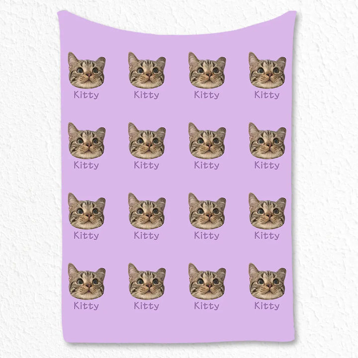 Custom pet blanket
