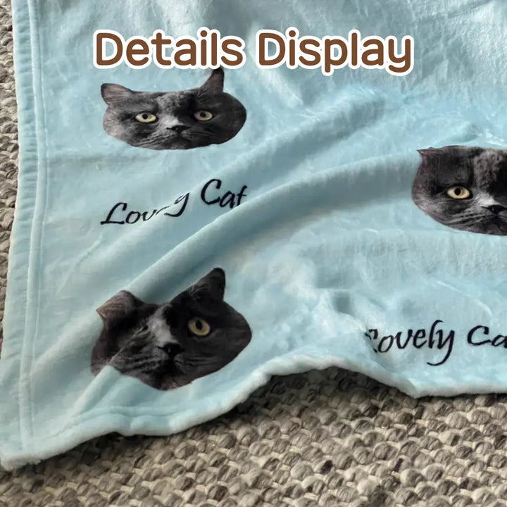 Custom pet blanket