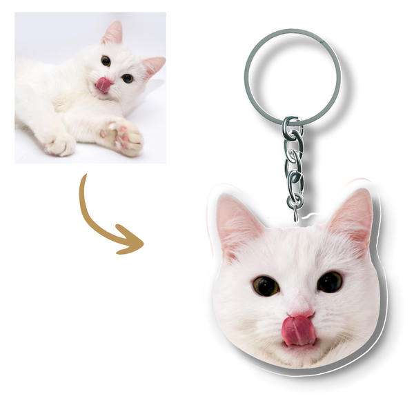 Custom pet keychian