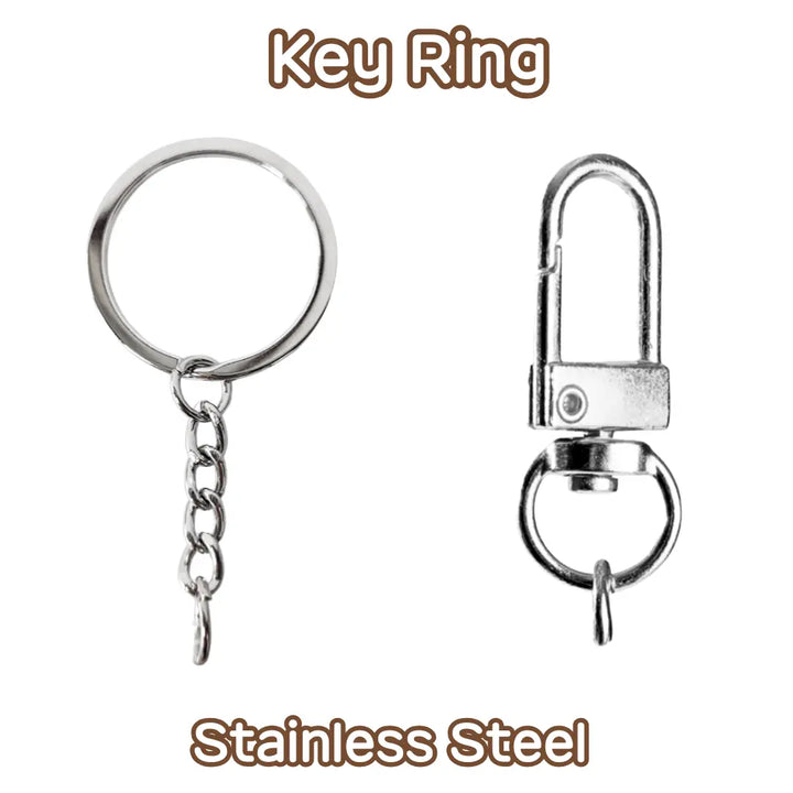 The key ring of the custom pet keychain