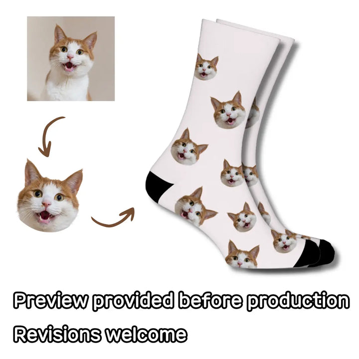 Custom pet socks