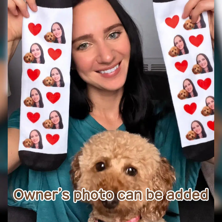 Custom pet socks