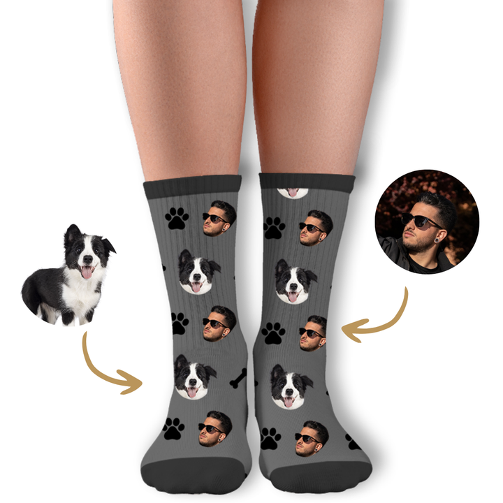 Custom pet socks