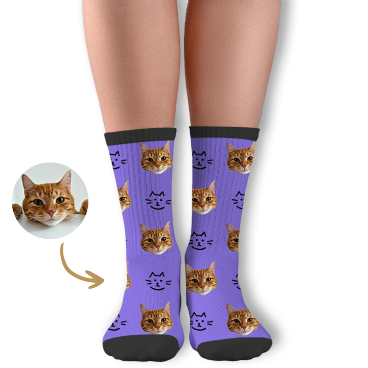 Custom pet socks