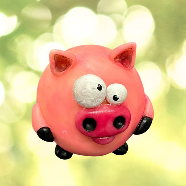 Custom Pig Clay Sculpture – Hand-Sculpted, Funny Figurine for Pig Lovers | Myminipets