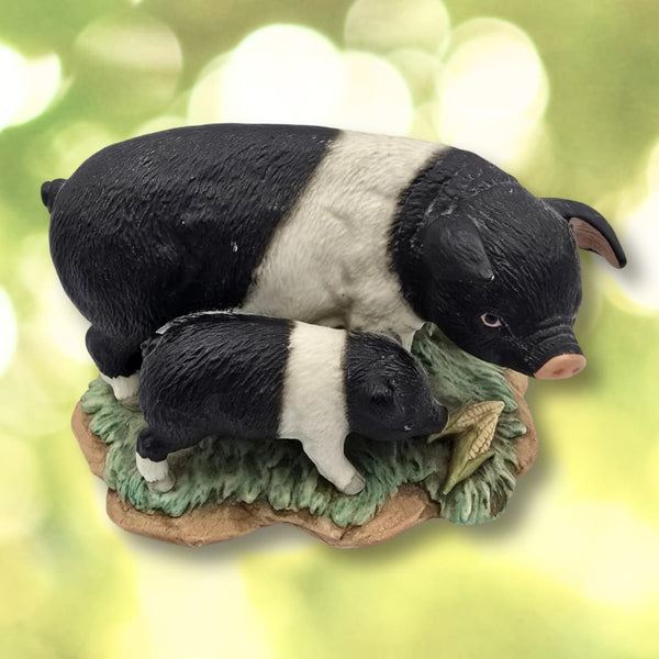 Custom Pig Figure – Personalized Pig Clay Figurine, Special Gift for Farmers